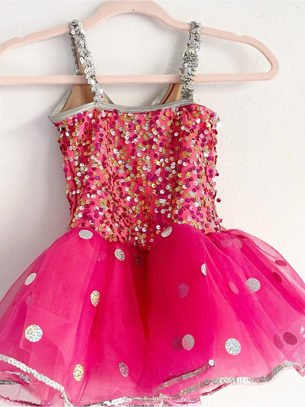 Weissman pink sequin